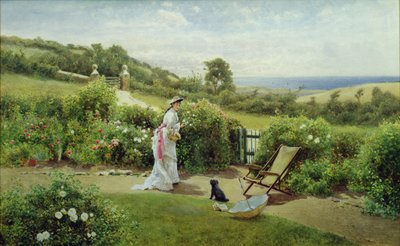 Im Garten, 1903 von Thomas James Lloyd